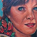 Tattoos - Memorial Mom Color Portrait Tattoo - 56748